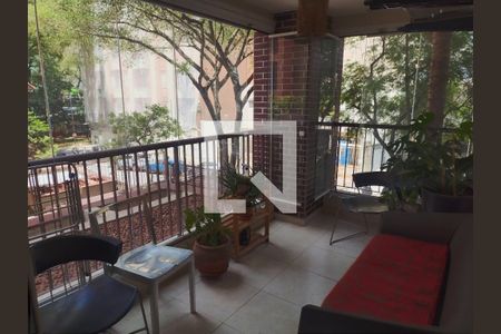 Varanda de apartamento para alugar com 2 quartos, 56m² em Santa Cecilia, São Paulo