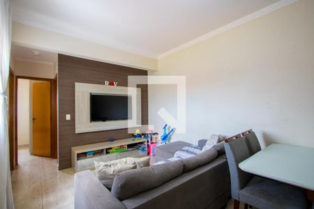 Sala de apartamento à venda com 2 quartos, 98m² em Jardim Las Vegas, Santo André