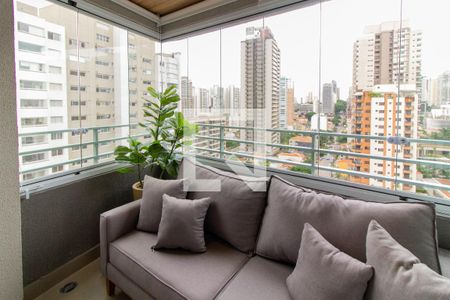 Varanda de kitnet/studio para alugar com 1 quarto, 25m² em Perdizes, São Paulo