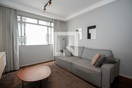 Sala de Estar e Jantar de apartamento para alugar com 2 quartos, 101m² em Jardim Paulista, São Paulo