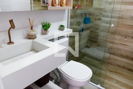 Apartamento à venda com 64m², 2 quartos e 2 vagas Apartamento à venda com 64m², 2 quartos e 2 vagasBanheiro