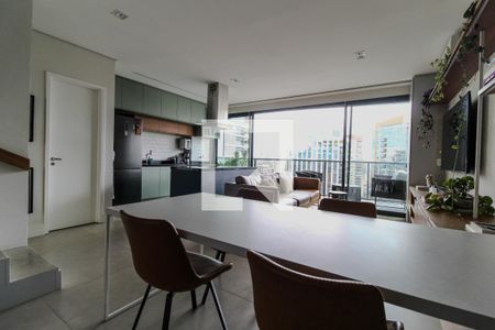 Sala de apartamento à venda com 1 quarto, 105m² em Itaim Bibi, São Paulo