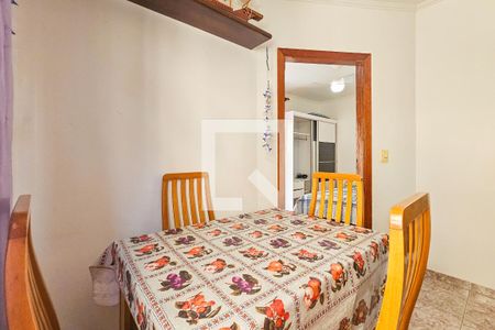 Sala de apartamento para alugar com 1 quarto, 42m² em Jardim Virginia, Guarujá