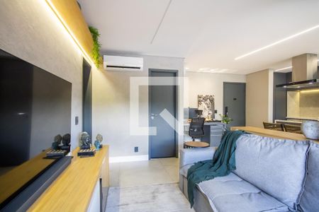 Sala de apartamento à venda com 1 quarto, 62m² em Continental, Osasco