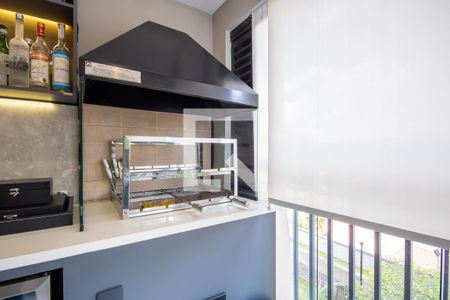 Sacada - Churrasqueira de apartamento à venda com 1 quarto, 62m² em Continental, Osasco