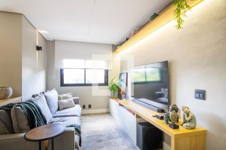 Sala de apartamento à venda com 1 quarto, 62m² em Continental, Osasco