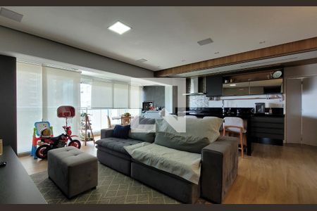 Sala de apartamento à venda com 3 quartos, 115m² em Jardim, Santo André