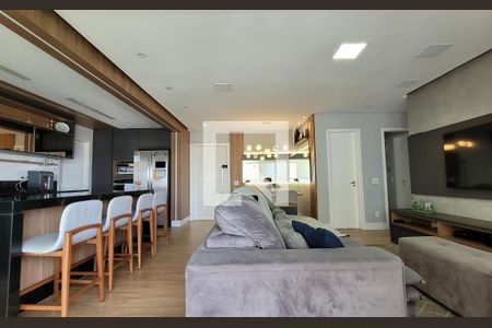 Sala de apartamento à venda com 3 quartos, 115m² em Jardim, Santo André