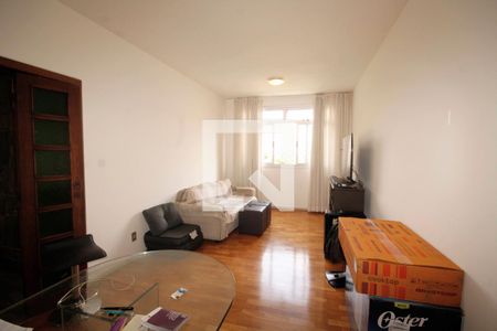 Sala de apartamento à venda com 4 quartos, 120m² em Sion, Belo Horizonte