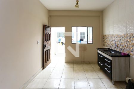 sala /cozinha de casa para alugar com 1 quarto, 38m² em Parque Monte Alegre, Taboão da Serra