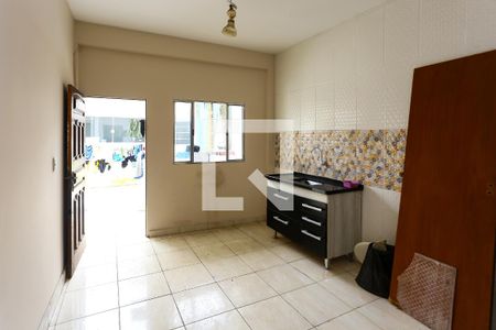 sala /cozinha de casa para alugar com 1 quarto, 38m² em Parque Monte Alegre, Taboão da Serra