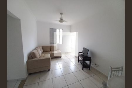 Sala de apartamento para alugar com 1 quarto, 60m² em Itararé, São Vicente