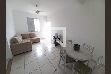 Sala de apartamento para alugar com 1 quarto, 60m² em Itararé, São Vicente