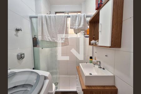 Banheiro de apartamento à venda com 1 quarto, 46m² em Flamengo, Rio de Janeiro