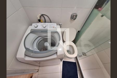 Banheiro de apartamento à venda com 1 quarto, 46m² em Flamengo, Rio de Janeiro