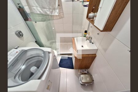 Banheiro de apartamento à venda com 1 quarto, 46m² em Flamengo, Rio de Janeiro