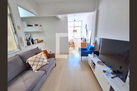 Sala de apartamento à venda com 1 quarto, 46m² em Flamengo, Rio de Janeiro