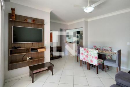 Sala de apartamento para alugar com 2 quartos, 160m² em Cidade Ocian, Praia Grande