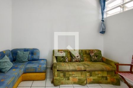 Sala de apartamento para alugar com 1 quarto, 45m² em Cidade Ocian, Praia Grande