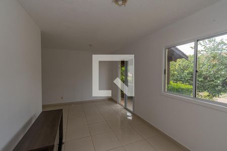 Sala de Estar/Jantar  de casa de condomínio para alugar com 2 quartos, 47m² em Vila Sao Francisco, Hortolândia