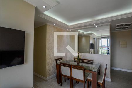 Sala de apartamento à venda com 3 quartos, 67m² em Vila Metalúrgica, Santo André