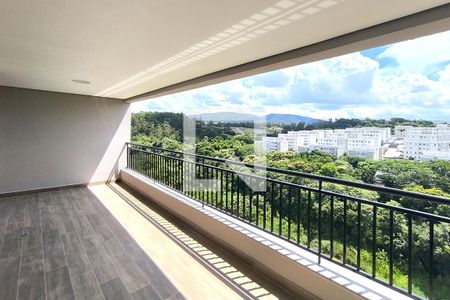 Varanda - Sala de apartamento à venda com 3 quartos, 103m² em Retiro, Jundiaí