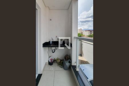 Varanda da Sala de apartamento para alugar com 2 quartos, 63m² em Vila Euro, São Bernardo do Campo