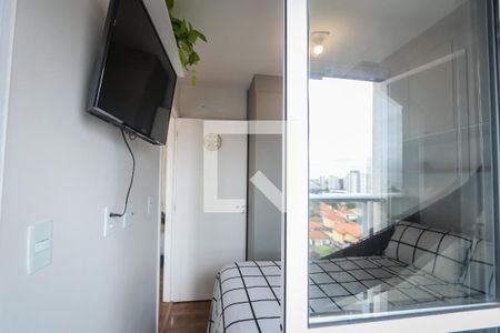 Varanda do Quarto de apartamento à venda com 2 quartos, 31m² em Jardim Monte Kemel, São Paulo