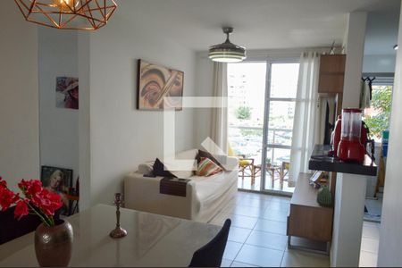 Sala  de apartamento à venda com 3 quartos, 72m² em Anil, Rio de Janeiro