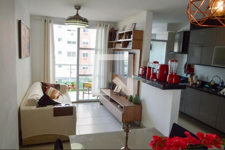 Sala de apartamento à venda com 3 quartos, 72m² em Anil, Rio de Janeiro