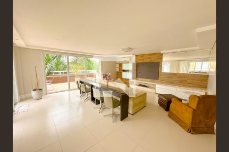 Sala de TV de apartamento para alugar com 5 quartos, 517m² em Jurerê, Florianópolis