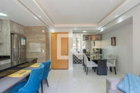 Sala de apartamento à venda com 3 quartos, 74m² em Teresópolis, Porto Alegre