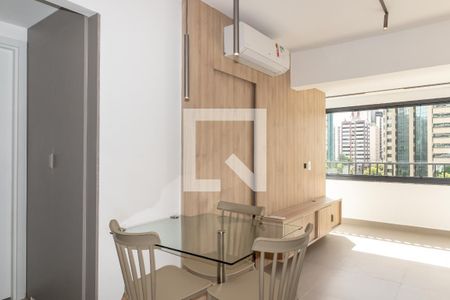 Sala de apartamento para alugar com 1 quarto, 32m² em Moema, São Paulo