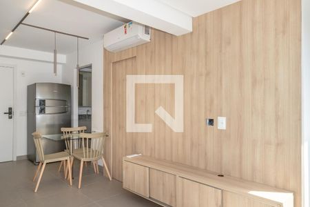 Sala de apartamento para alugar com 1 quarto, 32m² em Moema, São Paulo