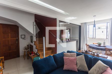 Sala 1 de apartamento à venda com 4 quartos, 340m² em Luxemburgo, Belo Horizonte