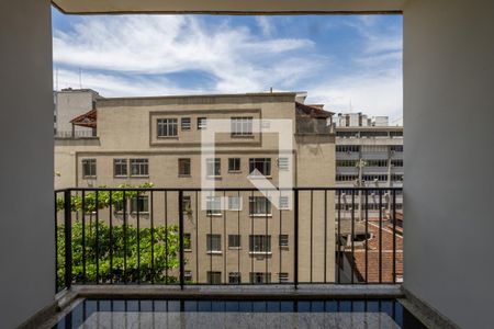 Sala Varanda de apartamento à venda com 3 quartos, 109m² em Tijuca, Rio de Janeiro