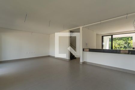 Sala de casa de condomínio à venda com 4 quartos, 470m² em Garças, Belo Horizonte