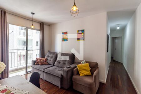 Sala de apartamento para alugar com 2 quartos, 51m² em Parque Savoi City, São Paulo