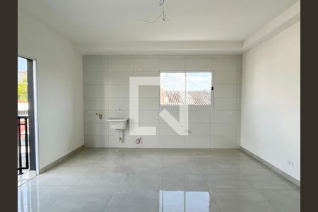 Sala/Cozinha de apartamento para alugar com 2 quartos, 45m² em Vila Mangalot, São Paulo