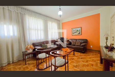 Sala 01 de apartamento à venda com 3 quartos, 120m² em Centro, Belo Horizonte