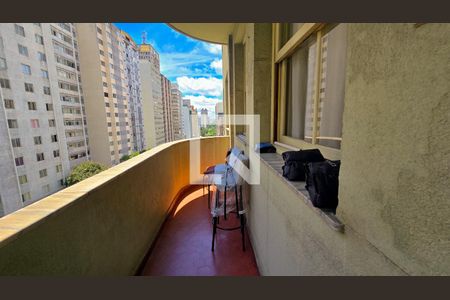 Varanda da Sala de apartamento à venda com 3 quartos, 120m² em Centro, Belo Horizonte