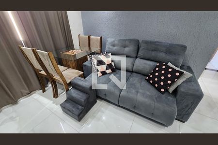 Detalhe Sala de apartamento para alugar com 1 quarto, 45m² em Marapé, Santos