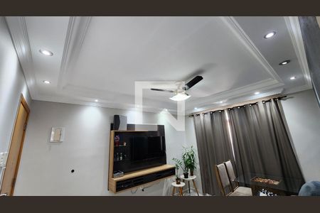 Detalhe Sala de apartamento para alugar com 1 quarto, 45m² em Marapé, Santos