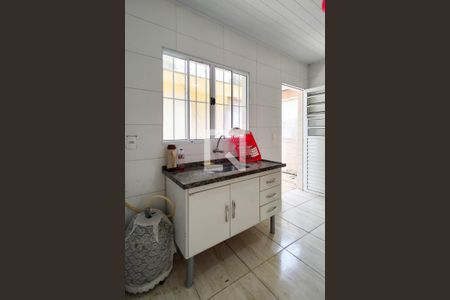 Sala/Cozinha de casa para alugar com 1 quarto, 30m² em Aviação, Praia Grande