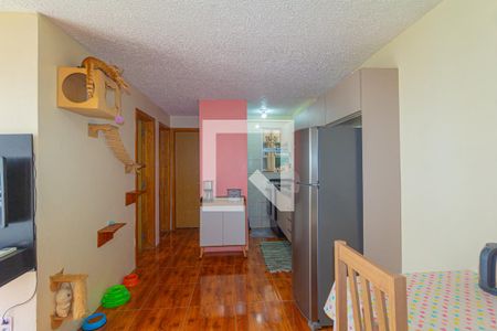 Sala/Cozinha de apartamento à venda com 2 quartos, 38m² em Olaria, Canoas