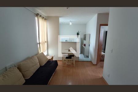 Sala de apartamento para alugar com 2 quartos, 48m² em Jardim Guaruja, Sorocaba