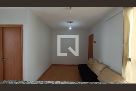 Sala de apartamento para alugar com 2 quartos, 48m² em Jardim Guaruja, Sorocaba