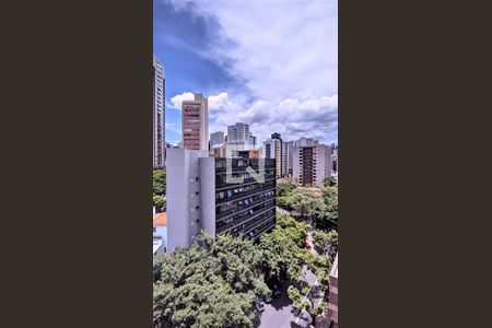 Detalhe Sala de apartamento à venda com 1 quarto, 40m² em Centro, Belo Horizonte