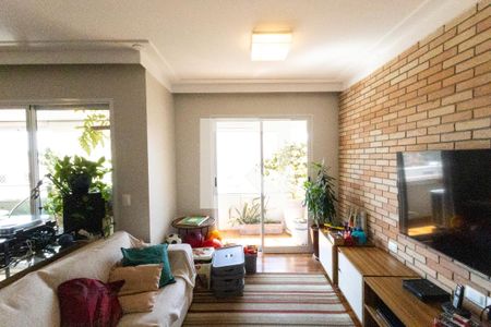 Sala de apartamento para alugar com 3 quartos, 117m² em Brooklin, São Paulo