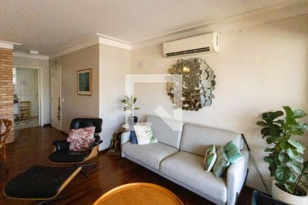 Sala de apartamento para alugar com 3 quartos, 117m² em Brooklin, São Paulo